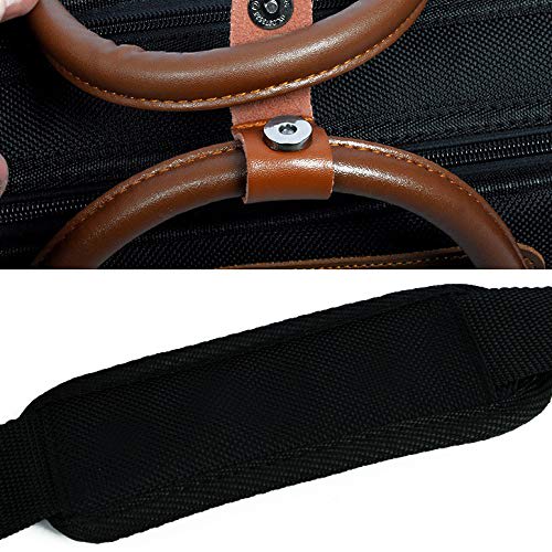 MoonEmbassy Trumpet Gig Bag, Waterproof Trumpet Case, 1200D Oxford Fabric with 15mm Cotton Pad