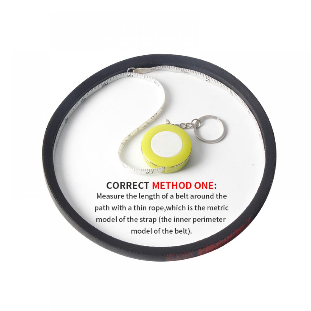 1 szt. Pasek klinowy o przekroju Z 450 mm-2440 mm jest stosowany w sprzęcie samochodowym, maszynach rolniczych i sprzęcie