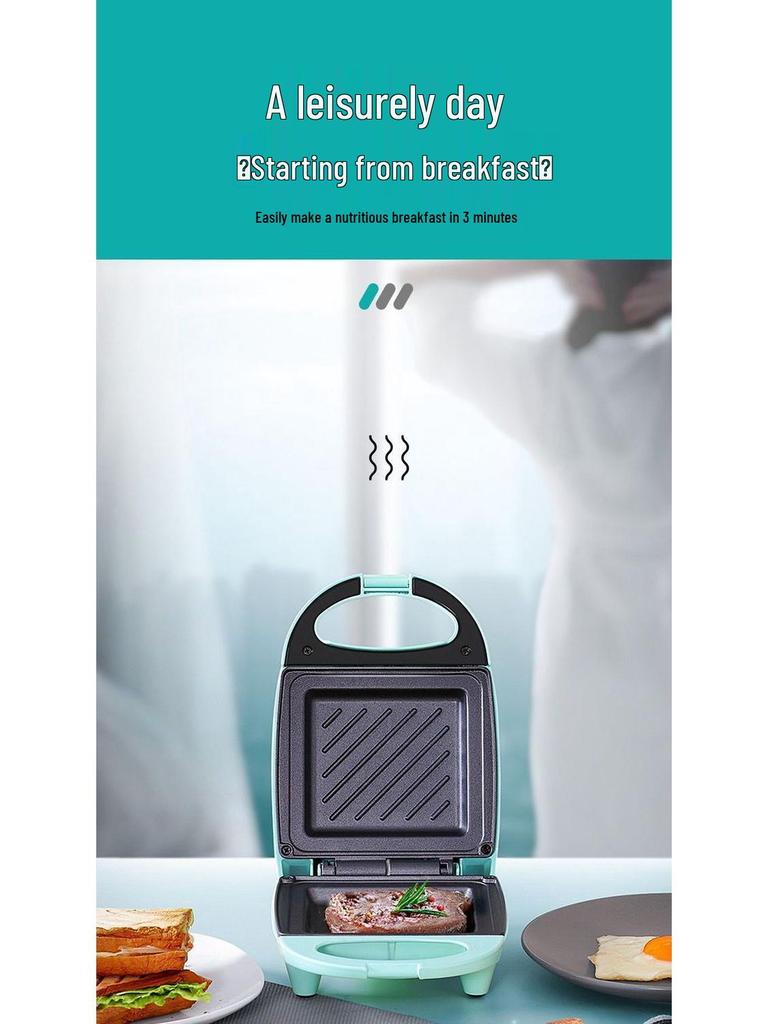Compact Multi-functional Sandwich Maker & Breakfast Machine
