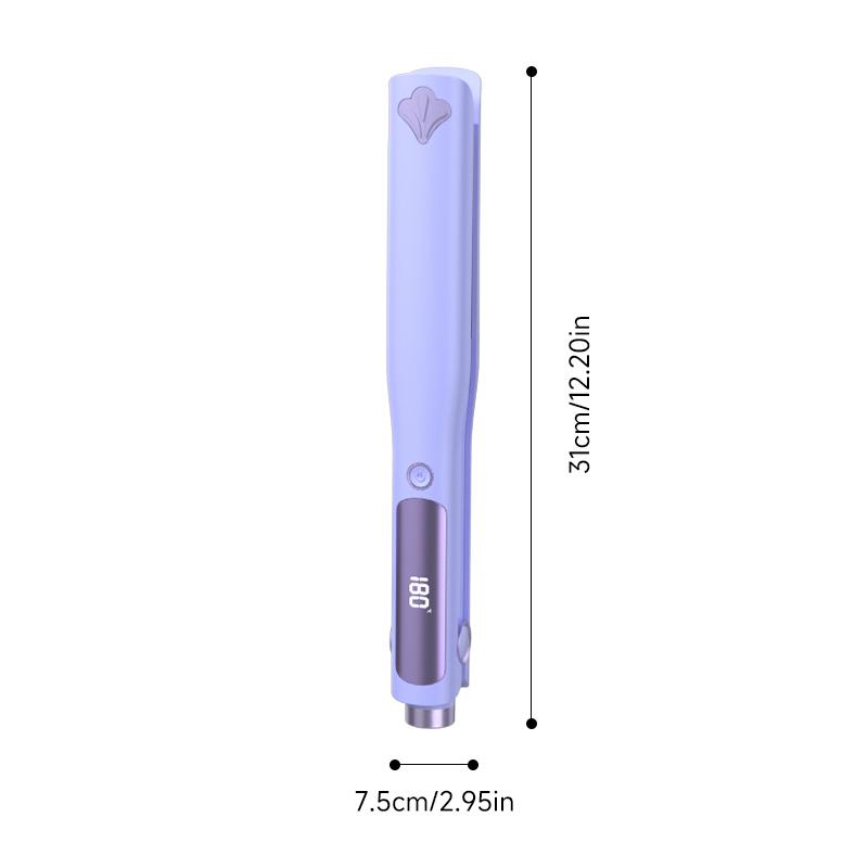 Professional Hair Straightener Curler Electric Splint Flat Iron Negative Ion Straight Curling Iron Plates Corrugation Hair Care