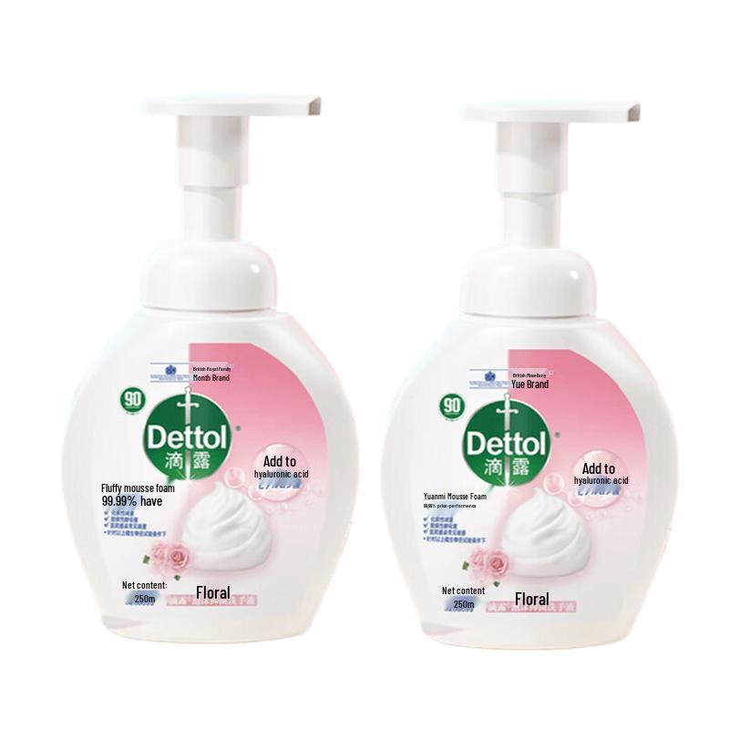 Dettol Цветочный пенящееся антибактериальное мыло для рук