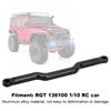 Aluminum Alloy Steering Linkage Rod with Screws Fit for RGT 136100 1Celsius10 RC Car
