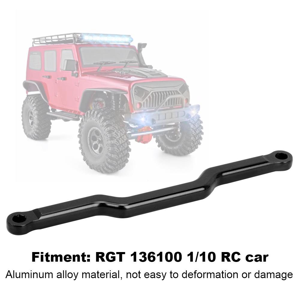 Aluminum Alloy Steering Linkage Rod with Screws Fit for RGT 136100 1Celsius10 RC Car