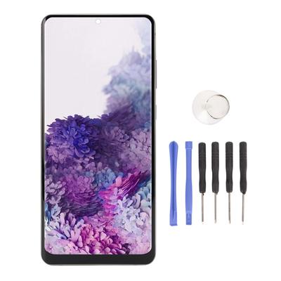 6,7palcový displej telefonu s rámečkem a opravnými nástroji, dotykový displej, digitizér, sestava pro Galaxy