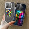 Rubik Cube Formula Spoofs Math Soft Phone Case for Xiaomi Redmi 15C 15 14C 13C 12C Poco X5 X6 X7 Pro X3 F8 F7 Ultra M8 13 12 Cov