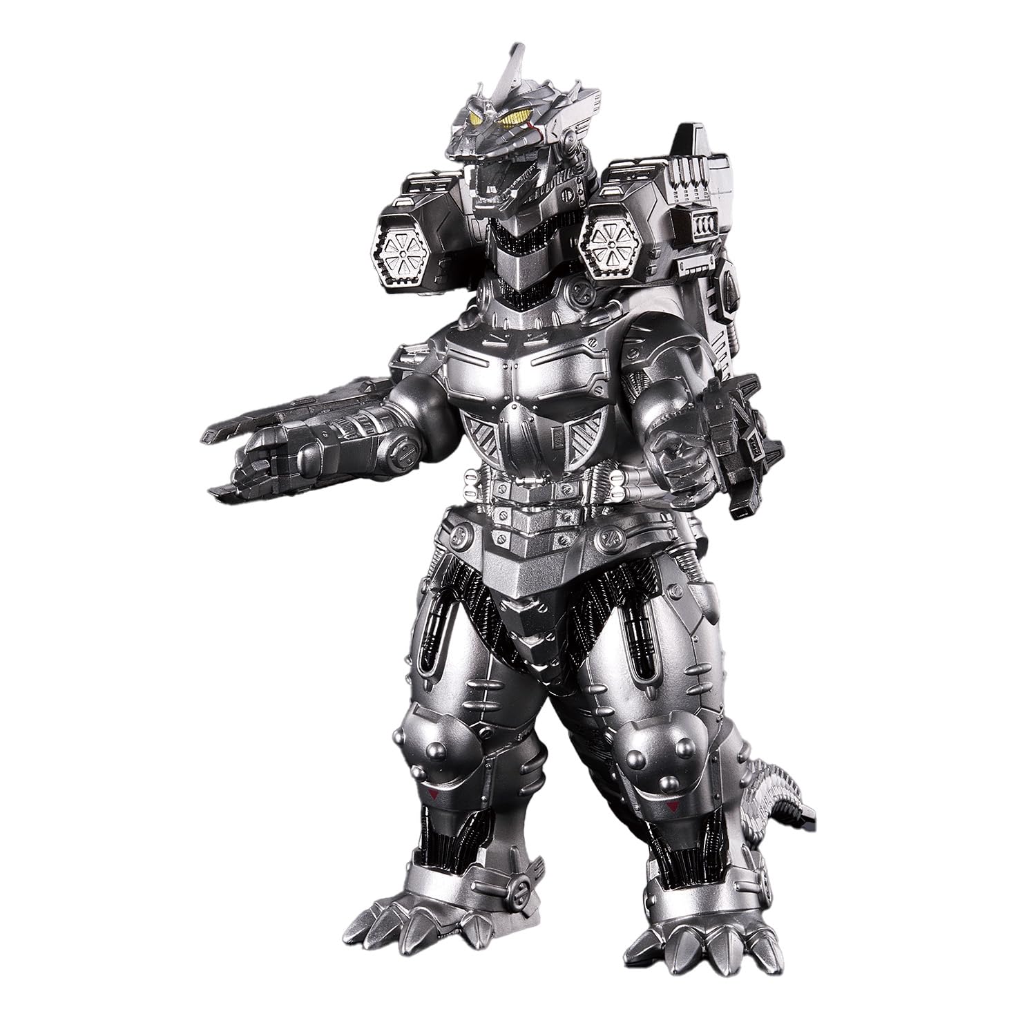 BANDAI Movie Monster Series Mechagodzilla (2003) Heavy Armed Type ver. 2.0 Recommended ages 3 up.