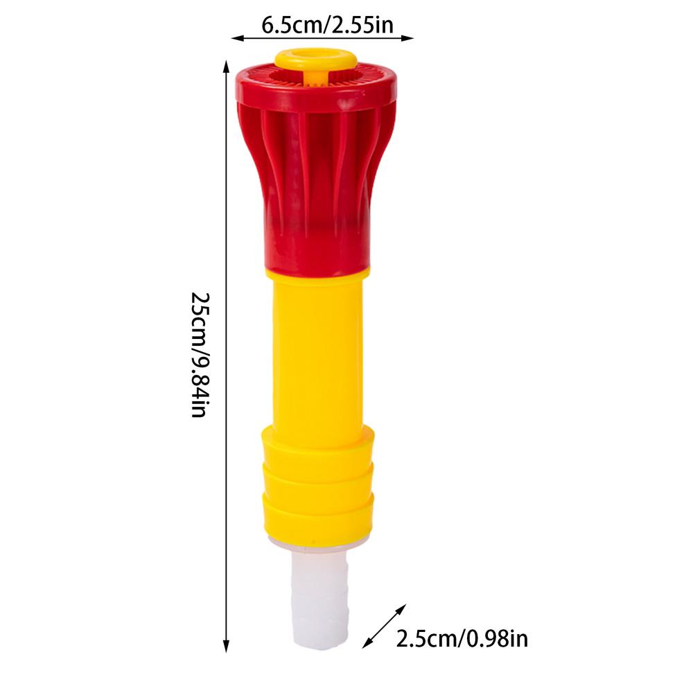 

Water Hose Nozzle Adjustable Spray Patterns Irrigation Attachment Water Nozzles For Garden Hose For Plant Car Wash Outdoor Fun