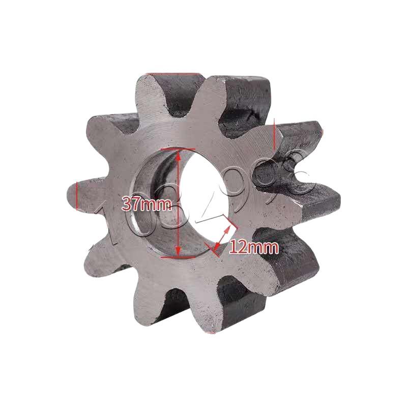 Koło zębate żeliwne 10/11 zębów do betoniarki z małym bębnem