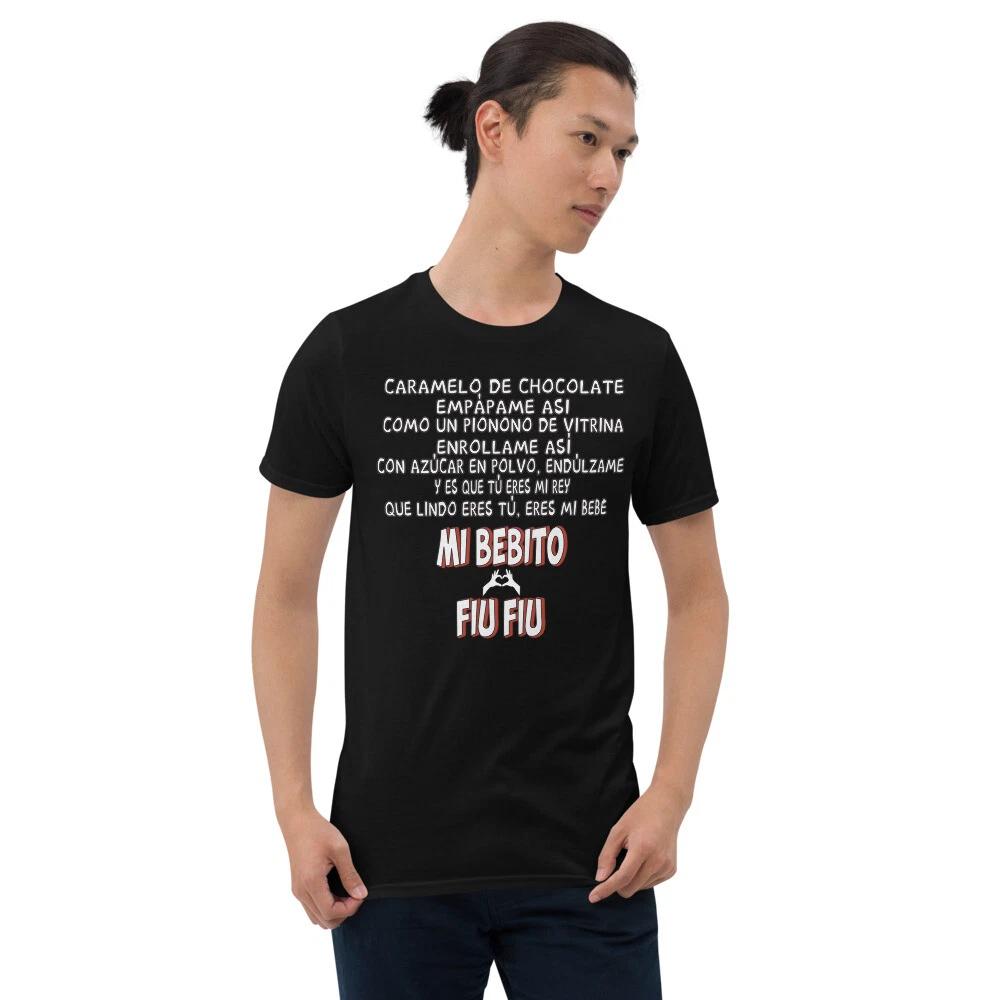 

bebito fiu fiu creative peruvian graphic with lyrics Short-Sleeve Unisex T-Shirt S
