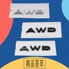 3D Premium AWD Buchstaben für Auto Kotflügel Kofferraum Heckhaube Aufkleber Emblem Abzeichen Aufkleber