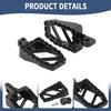 Motorrad Fußrasten Riot Pegs Male Mount Trittbretter Fußstütze für Dyna Touring Road Glide Road King Street Glide Electra Glide Sportster 883 1200