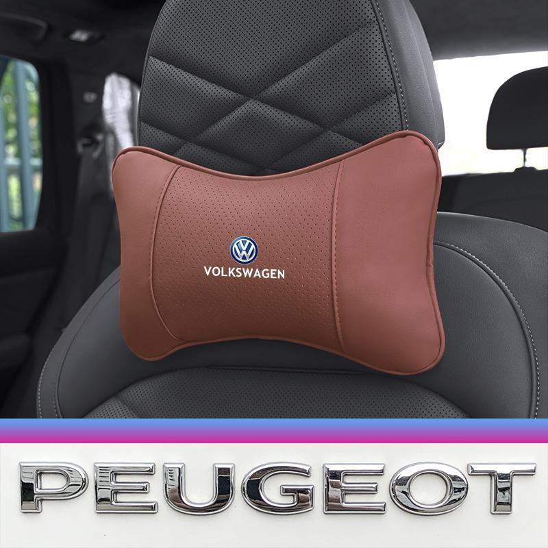 Car Interior Seats Are Comfortable and Soft with Soft Headrests Valve Cap For VW Golf Amarok T5 Phaeton Teramont ID3 Tiguan Zj6