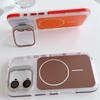 Magnetic Electroplated Lens Holder Phone Case: Compatible with iPhone 17 and Apple Models 11-16