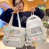 Schoolbag Children's Schoolbag Girls Elementary School Students High Value Two-piece Set Backpack High School Student Pain Bag Backpack