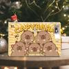 Countdown Calendar for Kids 2025 Christmas Countdown Calendars with 3D Capybara Capybara Animal Toys Cute Decorative Home Decor