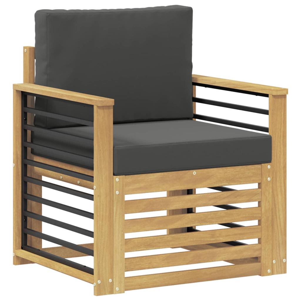 Outdoor Sofa Set Polyester White
