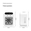 Portable Mini Desktop Cooling Fan - Mobile Air Conditioner for Dorm Rooms, Compact Cold Air Fan for Students