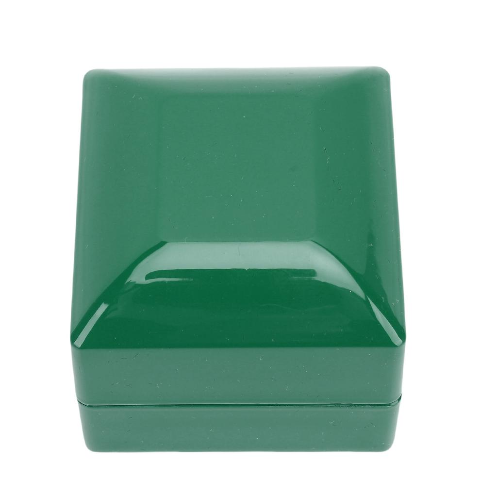 LED   Box Luxury High Gloss Finish Jewelry Display Engagement   Box with Light for Proposal Wedding