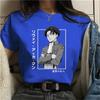New Levi Ackerman T Shirt Fashion Anime Harajuku Tees Casual Round Neck Loose T Shirt