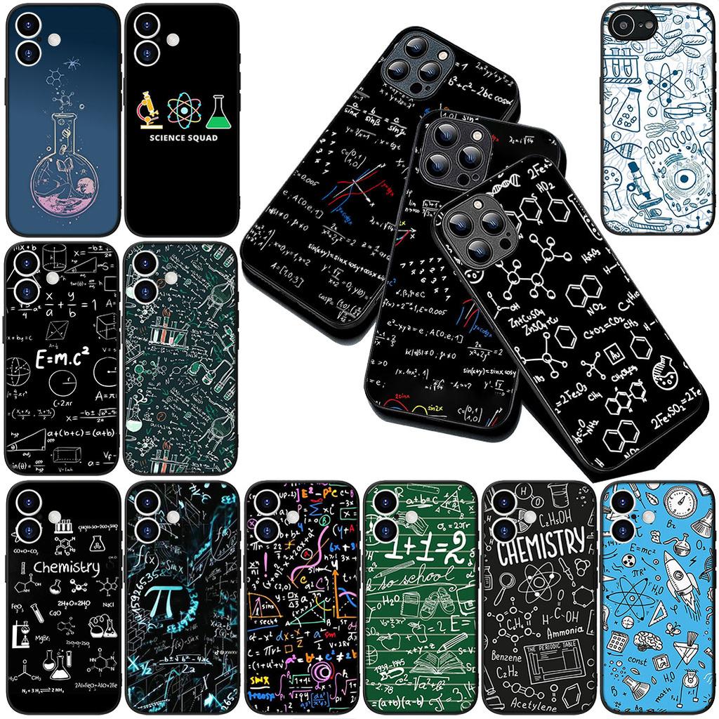 Chemical Maths Equation Formula Phone Case for Samsung Galaxy S24 S25 S23 FE Ultra Plus S7 Edge S25+ S23+ A56 5G Cover
