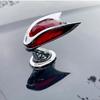 For Hongqi Odo HS7 HS5 EHS9 H9 ~2024  Stereo Car Engine Hood Vertical Emblems Streamer Light Modification Accessories