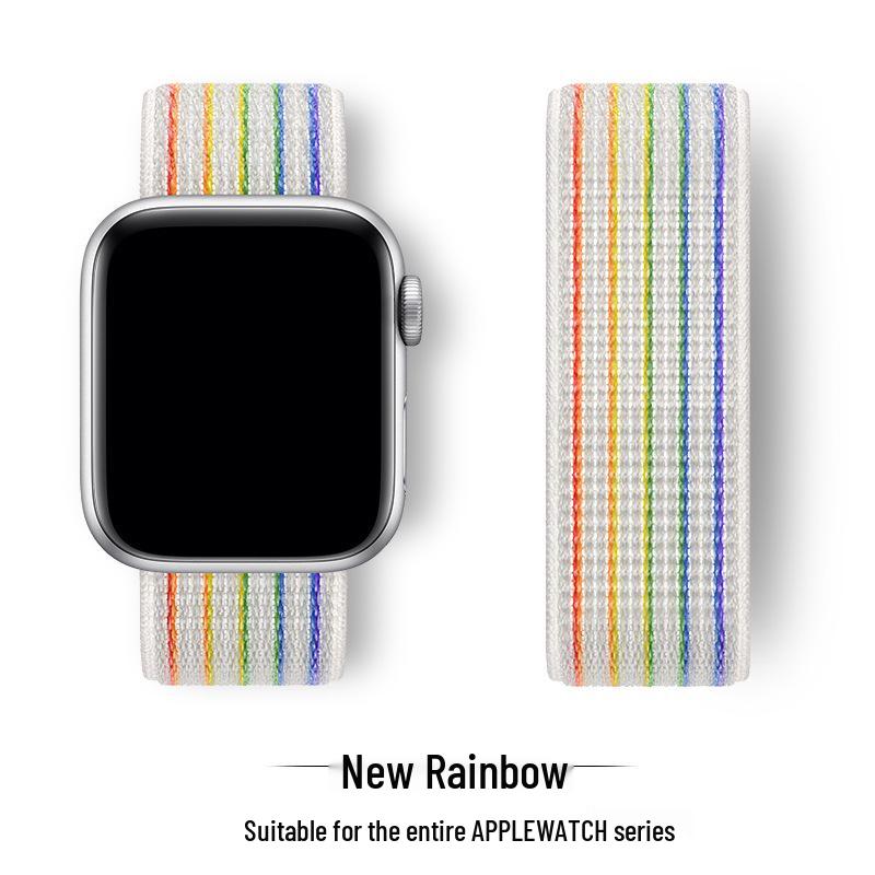 Nylon Braided Strap for Apple Watch Ultra, Series 9-4