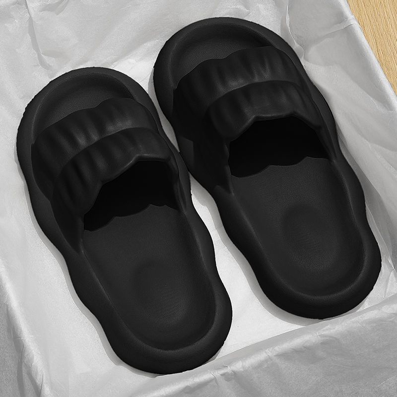 

Stepping on shit slippers women s summer wear 2025 new indoor home bathroom bath non-slip eva cool slippers 40-41 [Suitable for 39-40 feet]