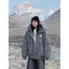 Women's 2025 Retro Parka Down Cotton Jacket - Winter Warmth, Short Workwear Essential