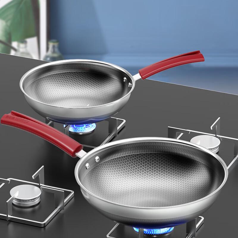 Kangbach 316L Waben Antihaft-Wok