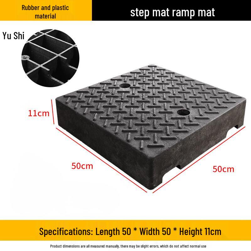 Modular Rubber Curb Ramp Mat