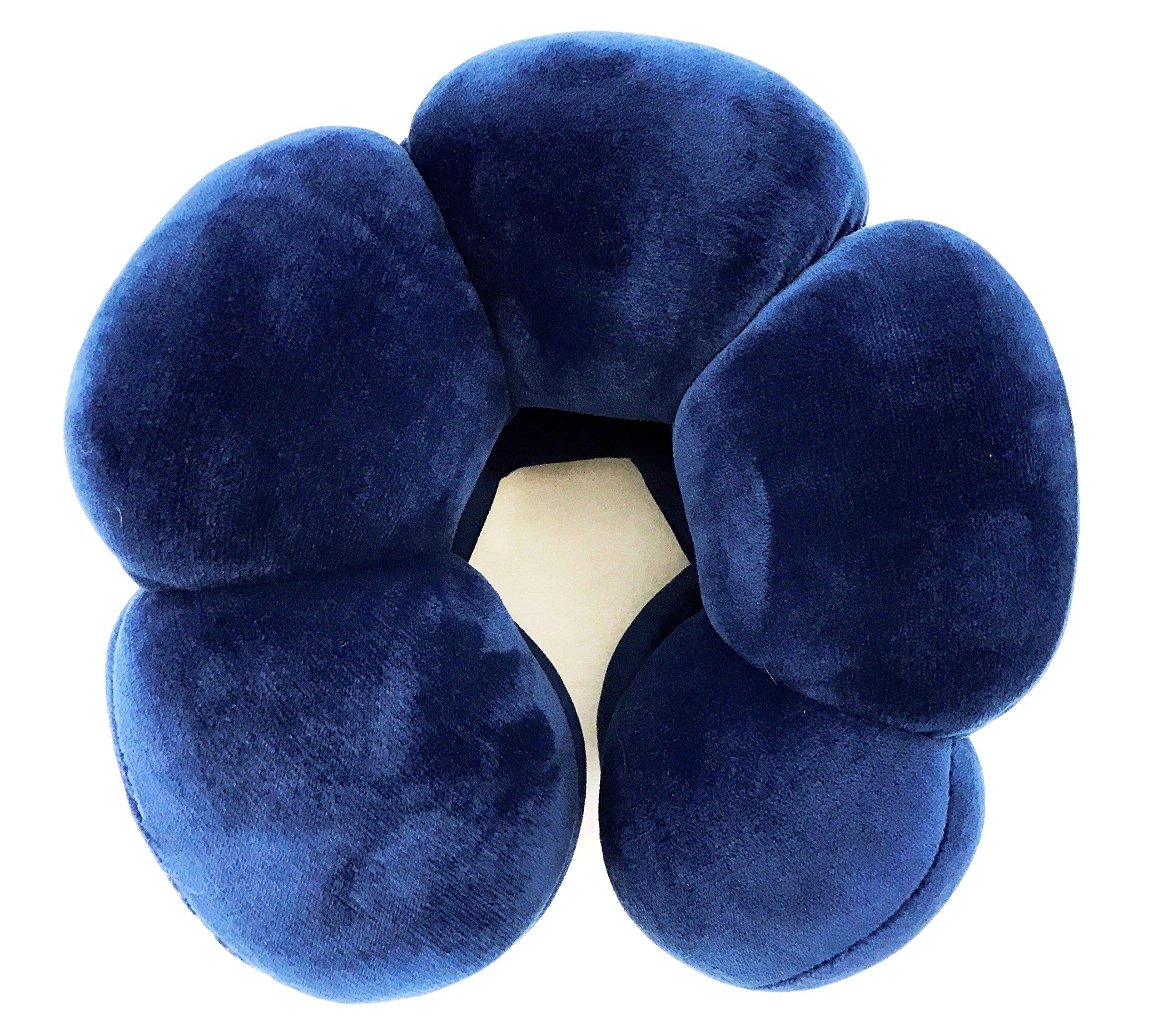 

JTB Shoji Fuwamoko Ring Twists to Change Shape 519076003 Pillow, Navy, [8WAY]