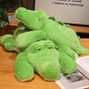 Giant Gentle Crocodile Plush Toy Bog Stuffed Animals Hug Cushion Lazy Sleeper Alligator Pillow Designed For Boys Birth Date Present