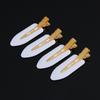 4 Pcs Seamless No Crease Barrettes Makeup Clip No Bend Hair Clip Professional Salon Styling Fixed Hairpin Woman Man Hairdressing