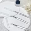 Nail Art Silicone Brush 3D Carving Painting Pencil Uv Gel Polish Mirror Powder Glitter Sculpture Stick Manicure