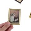 1:12 Dollhouse Miniature Oil Painting Decoration Dollhouse Accessories Painting