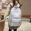 Schoolbag1011 New Student Schoolbag Korean Version Tooling Wind Leisure Travel Backpack Large Capacity Lightweight Couple Backpack