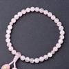 Prayer Beads for Women Red Quartz (rose Quartz) 8mm Ball Pure Silk Sanskrit Tenbo Comes with Magnetic Beads Bag Can Be Used by All Denominations