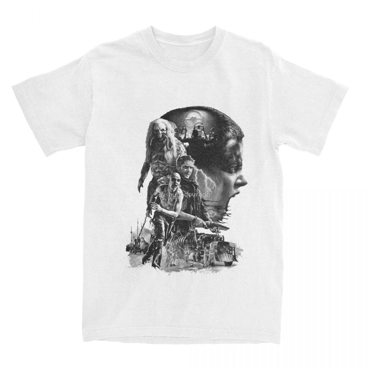 

SIFURIO Mad Max TShirt Fury Road Movie Harajuku T Shirts ShortSleeved Vintage Tops Summer Cotton O Neck Oversize Top Tees S