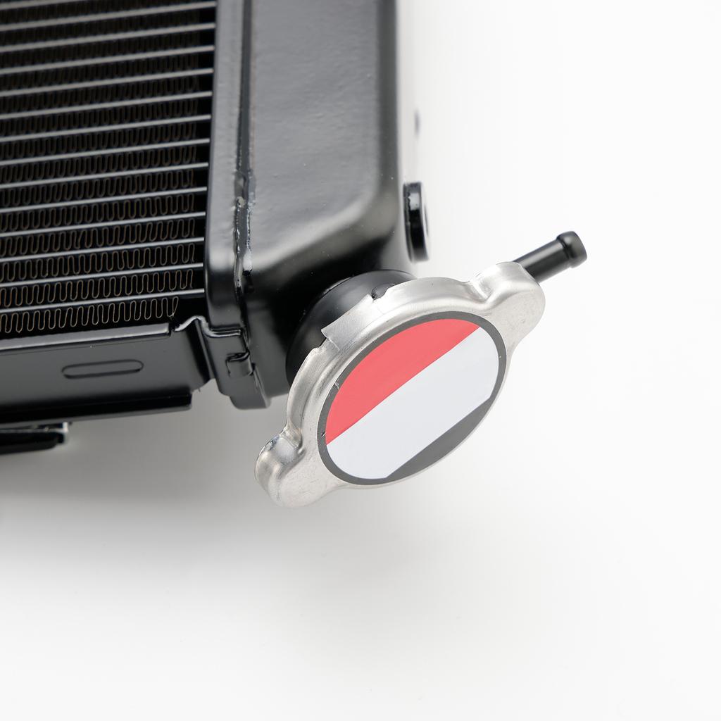 Radiator Cooling Engine Cooler For Kawasaki ZX-6R ZX636 2024-2025 Black