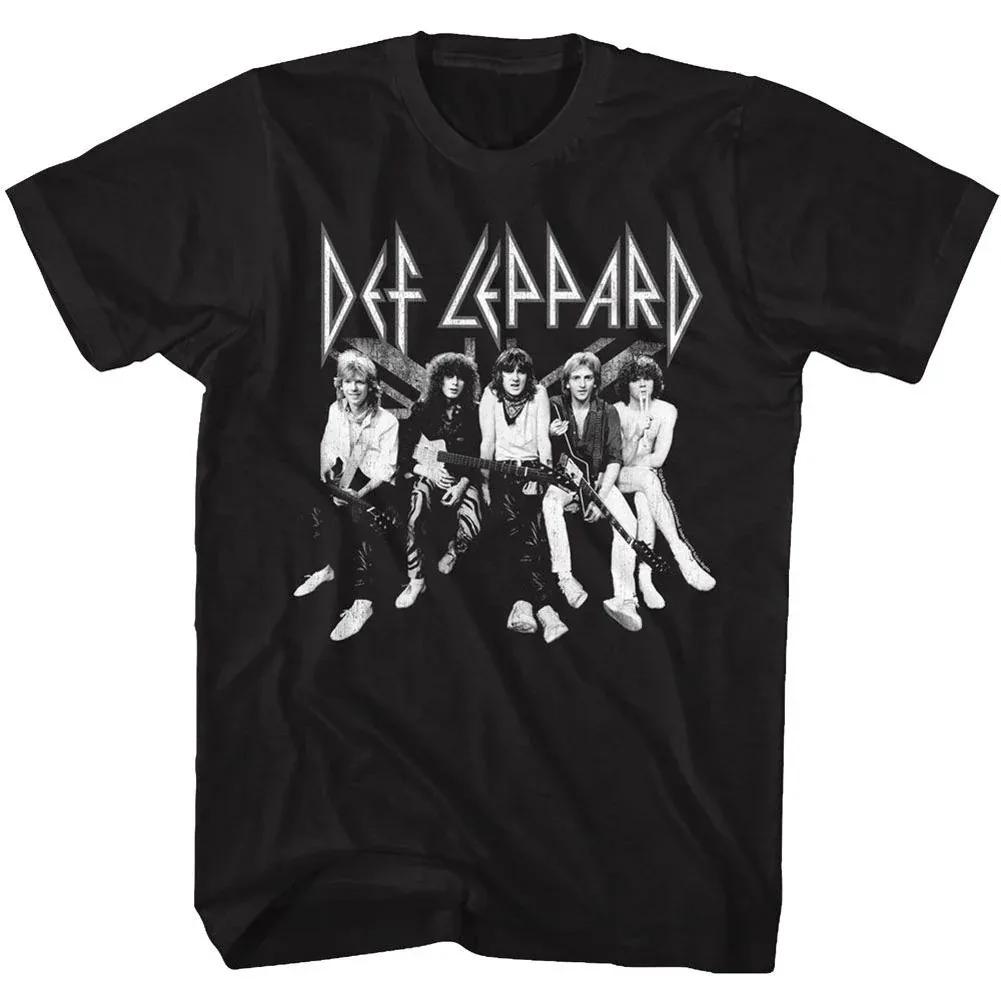 

2026 Лето Def Leppard Deflep83 Футболка Высококлассная Роскошь Для Мужчин и Женщин 2026 Лето Новая Распродажа Горячий 4XL