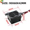 Low-voltage Conductive Belt Fan PTC Heating Sheet Constant Temperature Air Heater Ceramic Heater DC 12V120W 12V100W 24V200W