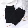 Striped Stripey Unisex One Size Fingerless Gloves Gothic Knitting Fingerless Gloves Winter Warm Elastic Comfortable Gloves