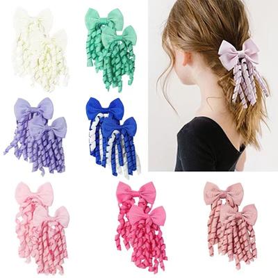 Girl Rubber Band Hair Rope Cheerleader Girl Hair Tie Hair Ring Ponytail Holder Bowknot Headdress