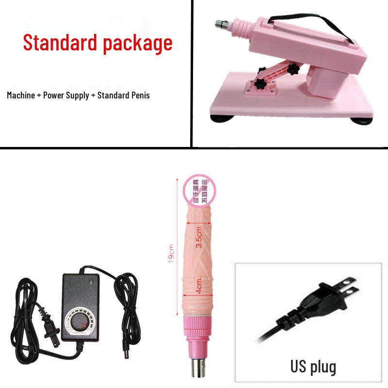 Vibrador Telescópico Automático Femenino - Juguete Sexual Realista para Adultos