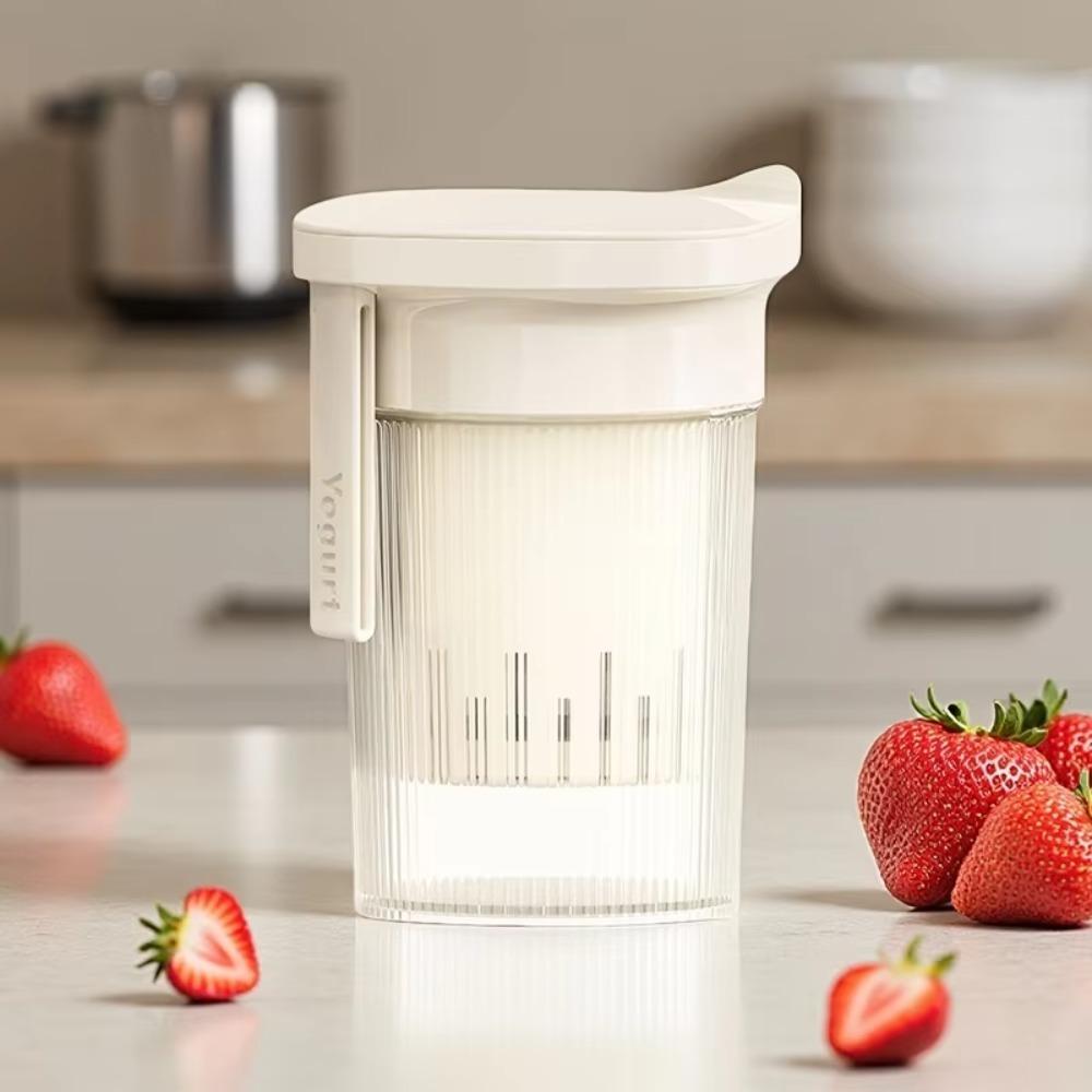 Large Capacity Yogurt Filter Spring Press Type Whey Separator Fruit Juice Filter  Breakfast