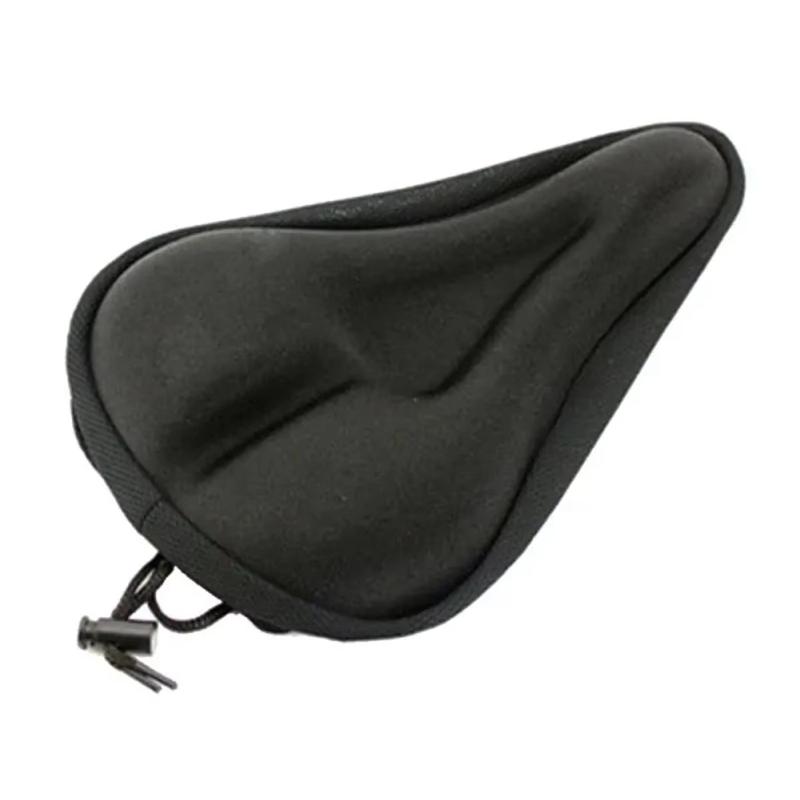 

1/2/3pcs Bicycle Saddle 3D Seat Cover Padded Wide Gel Soft Pad Exercise Seat Cushion Wide Foam Mountain Bicycle Seat Cushion