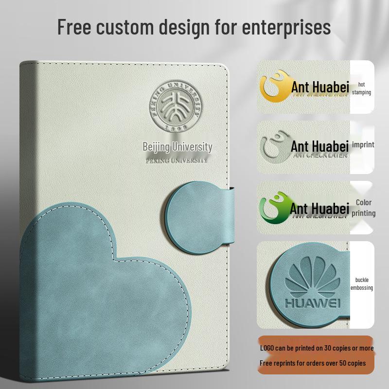 2025 Podnikový zápisník s vlastním logem: Jednoduchý poznámkový blok na schůzky