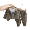 Kids Casual Long-Sleeve Set, Comfortable Daily Wear Outfits