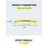 Car Wheel Tire Rim Hub Reflective Luminous Emblem Sticker Car Styling for Dodge Caliber Ram 1500 NITRO SRT Caravan Charger Grand Caravan Journey