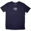 Fleetwood Mac Mini Classic Logo T-Shirt Blue New